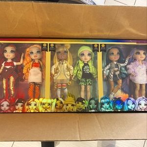 Rainbow high original fashion doll Playset - 6 pack